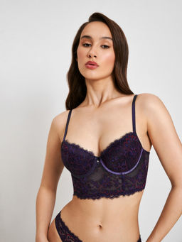 31204240044 Полуграция жен. Kinga темно-синий - Infinity Lingerie фото 2