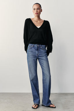 JEANS Z1975 REGULAR TIRO ALTO LONG LENGTH / Azul