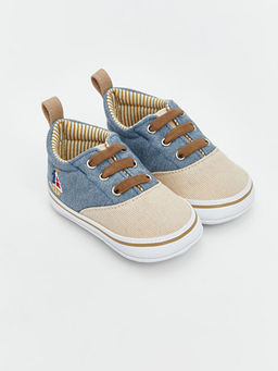 Ba?c?kl? Erkek Bebek Y?r?me ?ncesi Ayakkab?