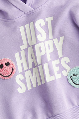 Sudadera con capucha y motivo estampado - H&m фото 2