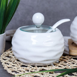 Набор для специй 3 предмета 250 мл с ложкой / CF079 /уп 24/ на подставке - Галеонтрейд фото 3