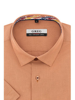 Сорочка мужская короткий рукав GREG 550/201/4920/Z/1p