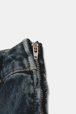 Z1975 FLARE MID-WAIST JEANS WITH BUTTONS - Zara фото 10