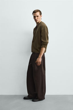 TEXTURED RELAXED FIT CARDIGAN - Zara фото 12
