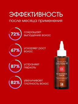 System 4 Биоботаническая сыворотка, 150 мл - Sim sensitive фото 4
