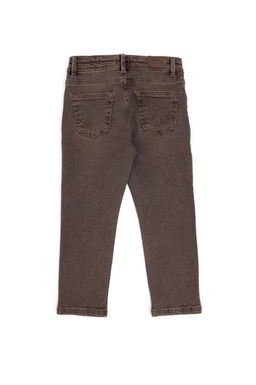 Коричневые джинсовые брюки для мальчика - U.s. polo assn фото 3