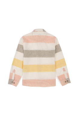 Рубашка цвета хаки с длинным рукавом для мальчика Неожиданная скидка в корзине - U.s. polo assn фото 3