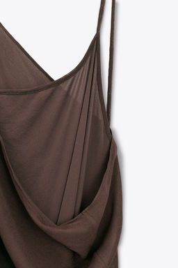 LIMITED EDITION MULTI-POSITION CAPE COMBINATION LONG DRESS - Zara фото 13
