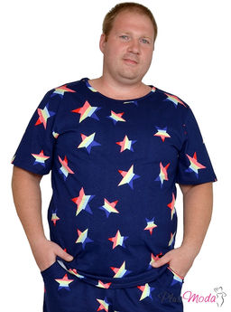 Футболка Модель №1309 размеры 44-84 - Plusmoda фото 4