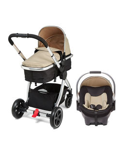Mothercare / Коляска детская 2 в 1 Система для путешествий Journey Chrome Sand