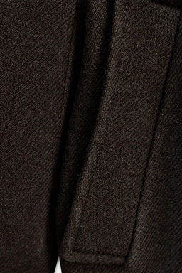 OVERSIZED WOOL COAT ZW COLLECTION - Zara фото 4