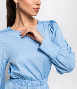 Платье #КТ2257, голубой