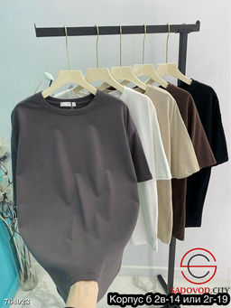 Женская однотонная футболка - Zum ming фото 2