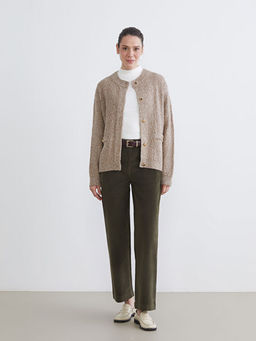 Bisiklet Yaka Kad?n Triko H?rka