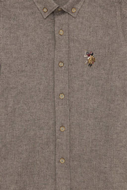 U. S. Polo Assn Рубашка Stone с длинным рукавом для мальчика - U.s. polo assn фото 6