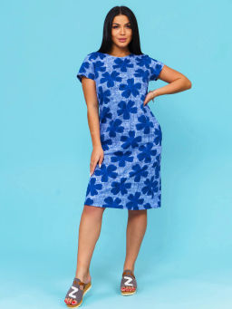 Платье женское, цвет фиолетовый