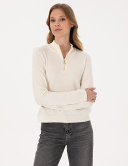 Ekru Slim Fit Kazak - Pierre cardin фото 3