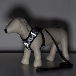 Комплект для собак 5-8 кг, размер M, поводок 120 х 1,5 см, ОШ 30 см, ОГ 39 см - Пижон фото 10