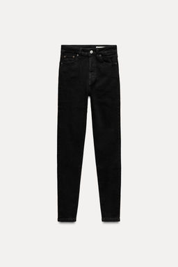 ZW COLLECTION SKINNY HIGH-WAIST JEANS - Zara фото 6