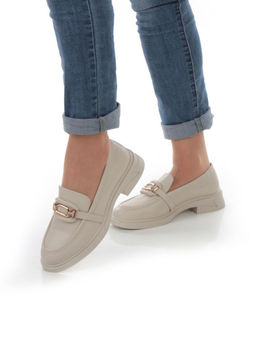 01-PDS133-3 BEIGE Ботинки демисезонные женские (натуральная кожа) - Фабричный китай фото 13