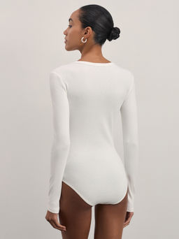 Базовое боди из хлопка / Zarina  фото 5