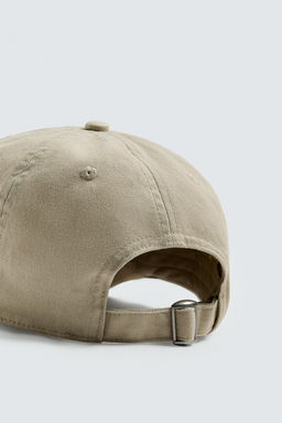 WASHED EMBROIDERY CAP - Zara фото 7