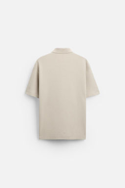 TEXTURED POLO SHIRT - Zara фото 42