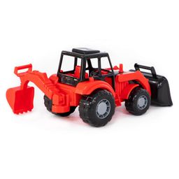 Мастер, трактор-экскаватор - Wader quality toys фото 3