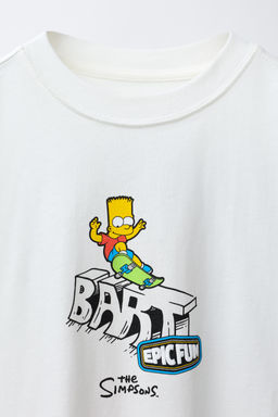 BART THE SIMPSONS MATT GROENING PRINT T-SHIRT - Zara фото 3