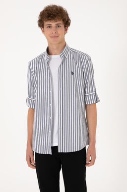 Erkek Lacivert Uzun Kollu G_mlek Sepette S_rpriz _ndirim