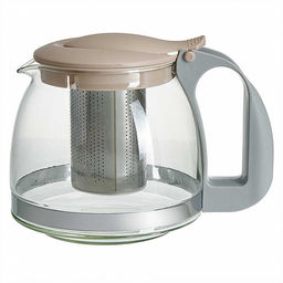 Заварочный чайник с фильтром бежевый 1250мл АК-5525/5 - Alpenkok фото 2