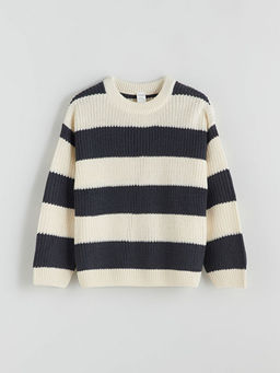 Bisiklet Yaka Erkek ?ocuk Triko Kazak