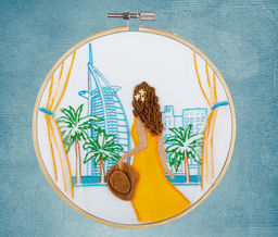 Набор для вышивания PANNA Живая картина JK-2346 Увидеть Дубай 15.5 х 15.5 см