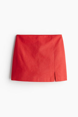 Minifalda pantalon de algodon