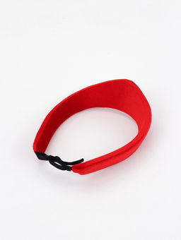 Ободок - кокошник для волос QF «Мария», 18×5.5 см, красный