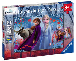 Ravensburger. Пазл карт. 2x12 арт.050093 "Дисней Холодное сердце"