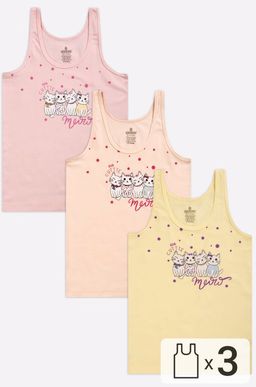 Майка для девочки 3шт. Baykar