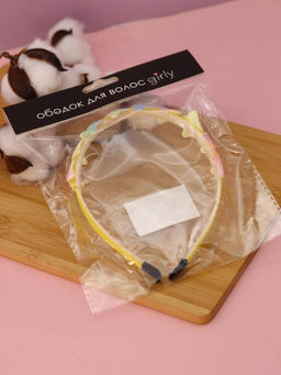 Ободок для волос GIRLY "Rainbow stars", colorful