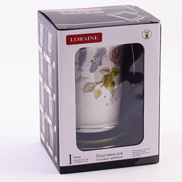 60264 Подставка д/стол/прибор 3пр Розовый сад доломит LR(х24) - Mayer&boch фото 3