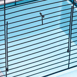 Клетка для шиншиллы Пижон №10, разборная, 58 х 40 х 88, бирюзовая - Simaland фото 3