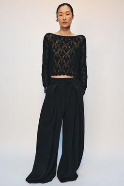 JERSEY PUNTO POINTELLE / Negro
