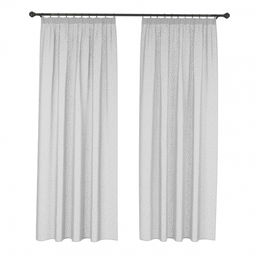 К408С КОМПЛЕКТ ШТОР белый 1.45 м*3.00 м (Карин)