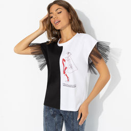 Футболка с лозунгом, Загадочная собеседница - Charutti фото 7