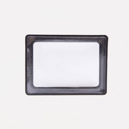 Цена за 10 шт. Картхолдер, прозрачный/чёрный