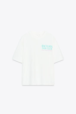 TEXT PRINT T-SHIRT - Zara фото 5