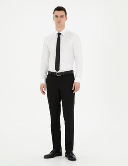 Beyaz Slim Fit Uzun Kollu Basic G_mlek - Pierre cardin фото 11