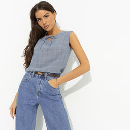 Блуза с выточками, Легкое настроение (cage)