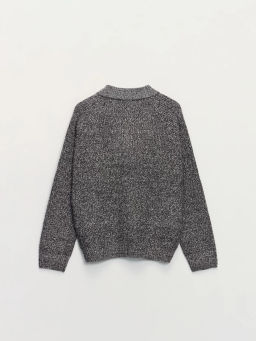 Джемпер с воротником поло regular fit / Zarina