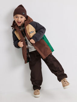 ACOOLA / Куртка детская для мальчиков Latte коричневый  фото 3