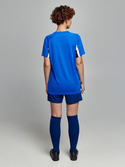 Футбольная форма KELME Short-Sleeved Football Suit (Blue/Dark Blue)